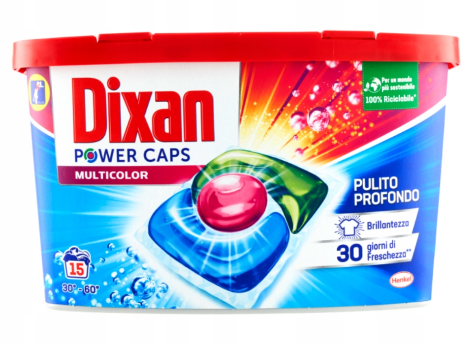 

Dixan Power 3W1 Kapsułki do prania kolorowego It