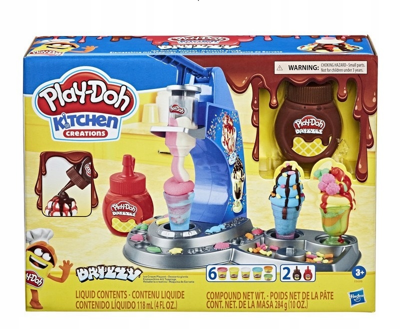 

Ciastolina Play-doh Tęczowa Lodziarnia E6688