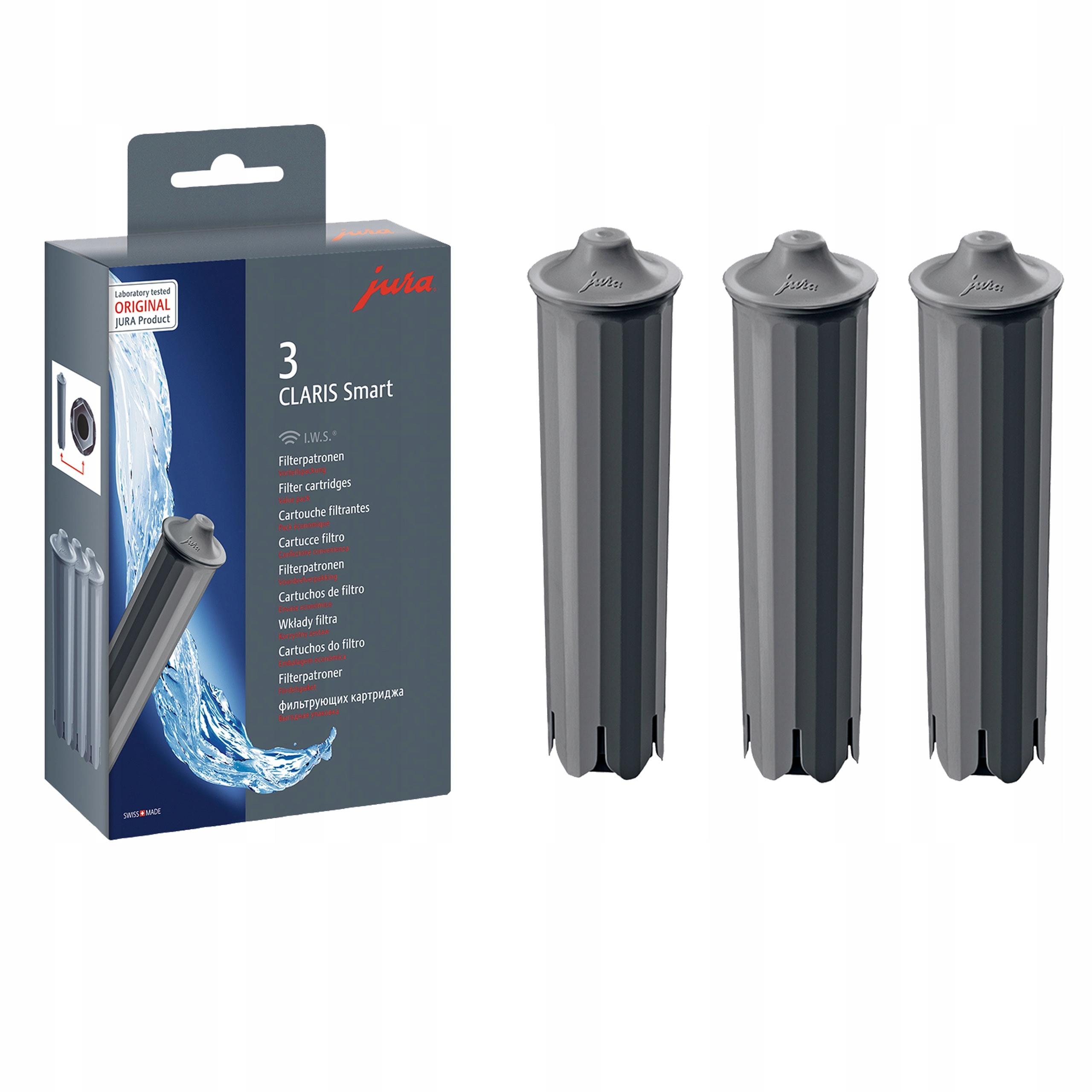 

3X Filtr Wody Jura Claris Smart J6 J600