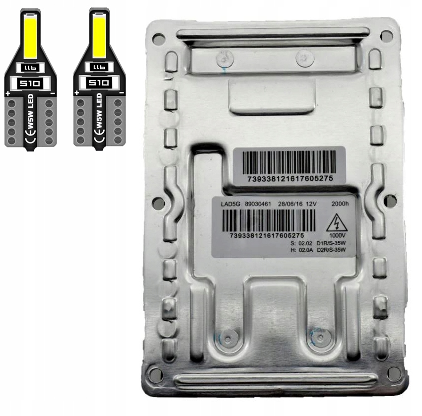 

Przetwornica Xenon LAD5G 12 pin