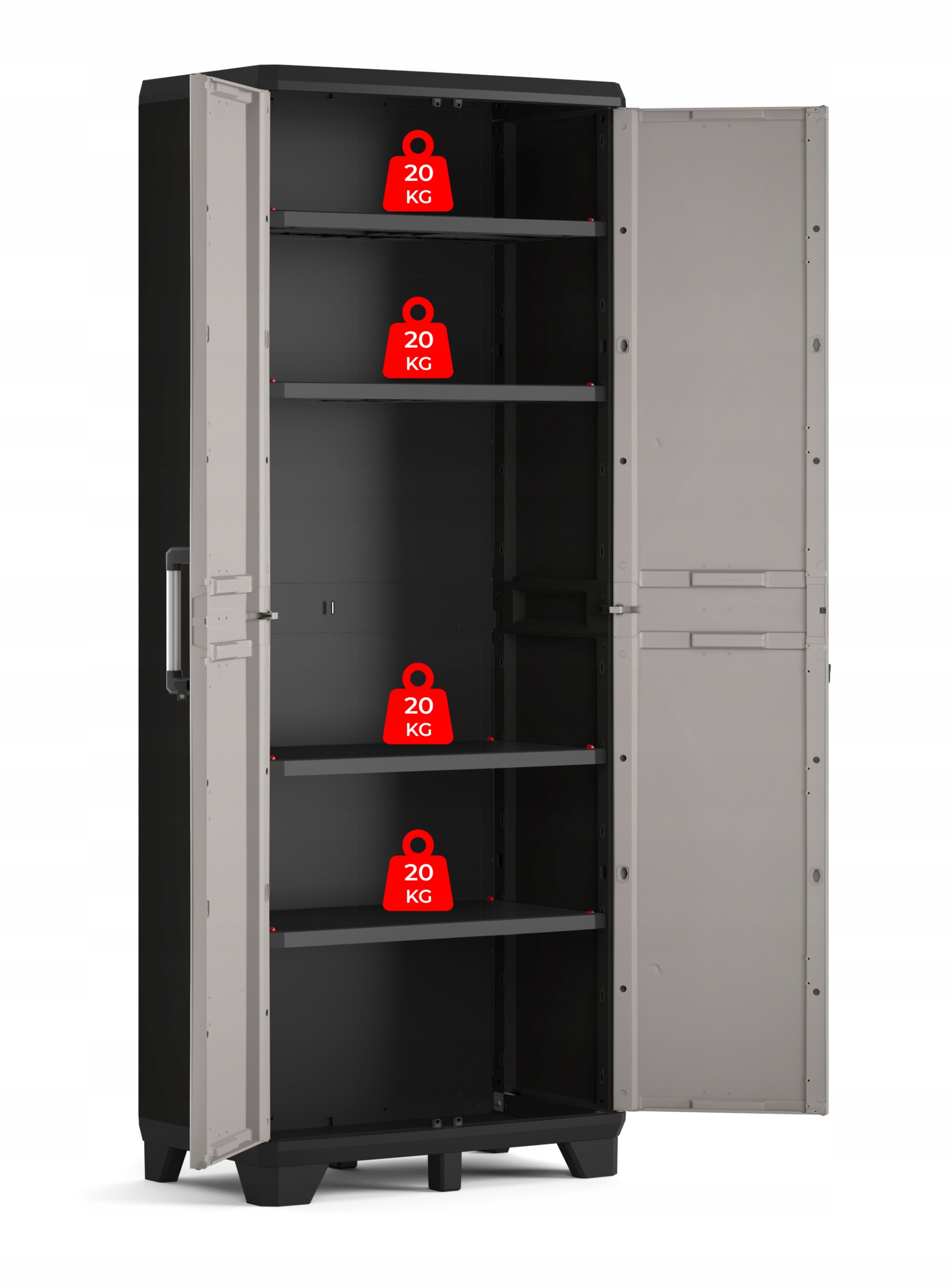 Skříň Dílenská Police, Bozp Garage Pro