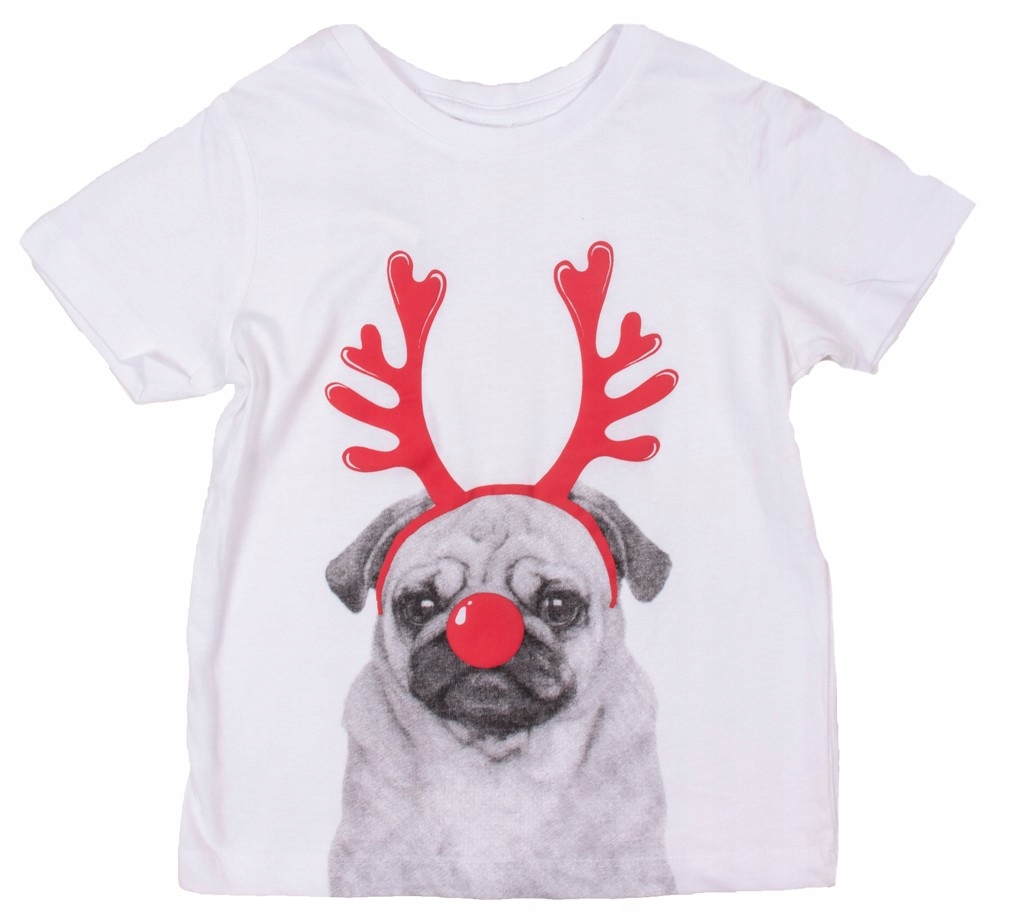 

zabawny t-shirt Dziecięcy Pies Renifer 3 lata
