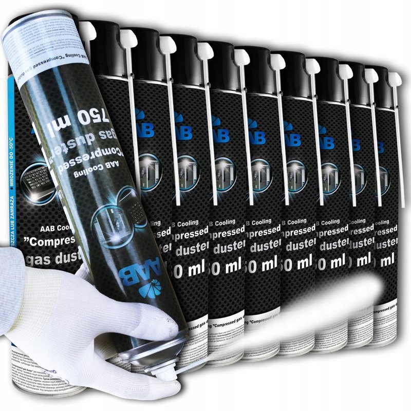 AAB COOLING ZAMRAZACZ W SPRAYU DO 50 C 10x 750ml Packaging Volume 750 ml