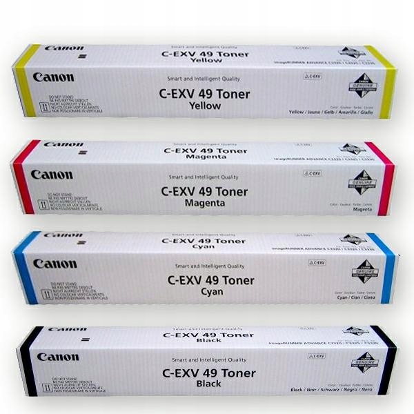 Sada 4x Canon C-EXV49 8525B002 8526B002 8527B002 8524B002