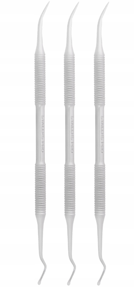 3 x Staleks Sonda pro pedikúru Expert 20 Type 1 Zarostlé nehty Ocel