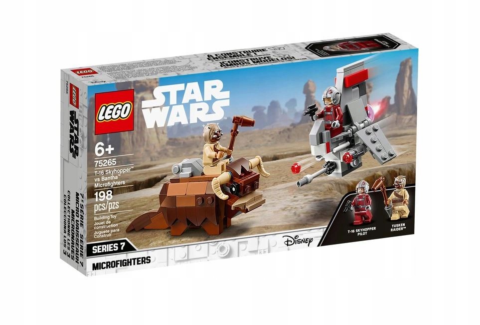 

Lego Star Wars 75265 T-16 Skyhopper Vs Bantha