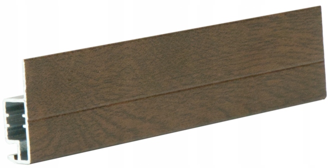 Profil moskitiery CLICKY próbka 10cm ORZECH