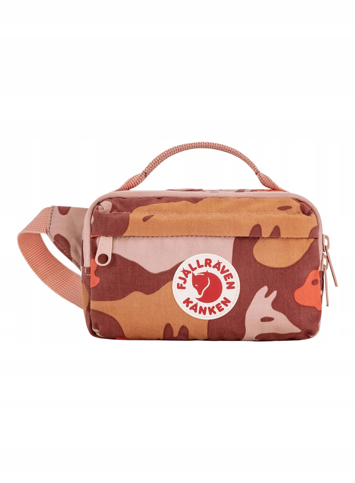 Bederní taška Fjallraven Kanken Graphics Hip Pack chalkrose/animals