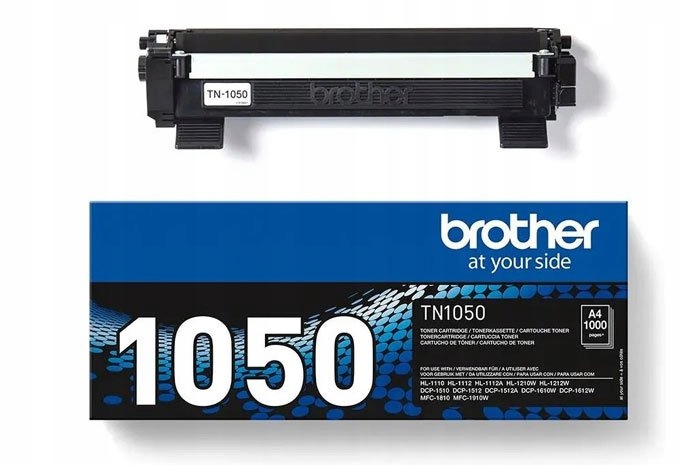 Originální černý toner Brother TN1050, TN-1050
