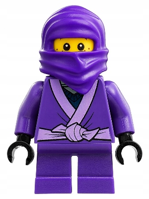 Nová Lego figurka Ninjago Lil' Nelson Dark Purple Robe njo263