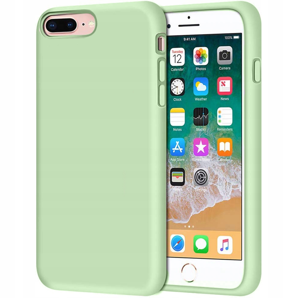 

Etui do Iphone 7 Plus/ 8 Plus Silicone Case +szkło