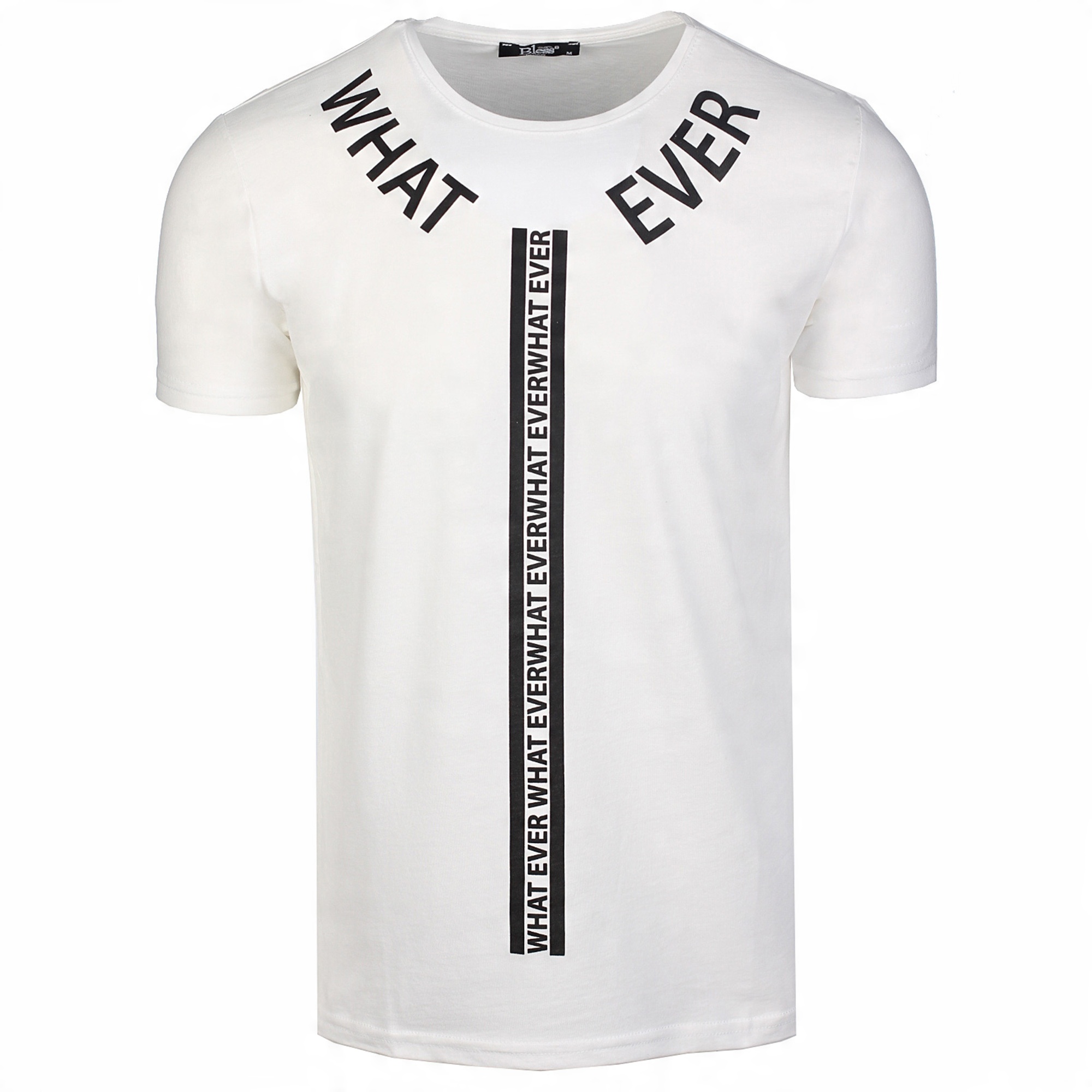 

T-shirt Koszulka Męska What Ever Biały TS1913_M