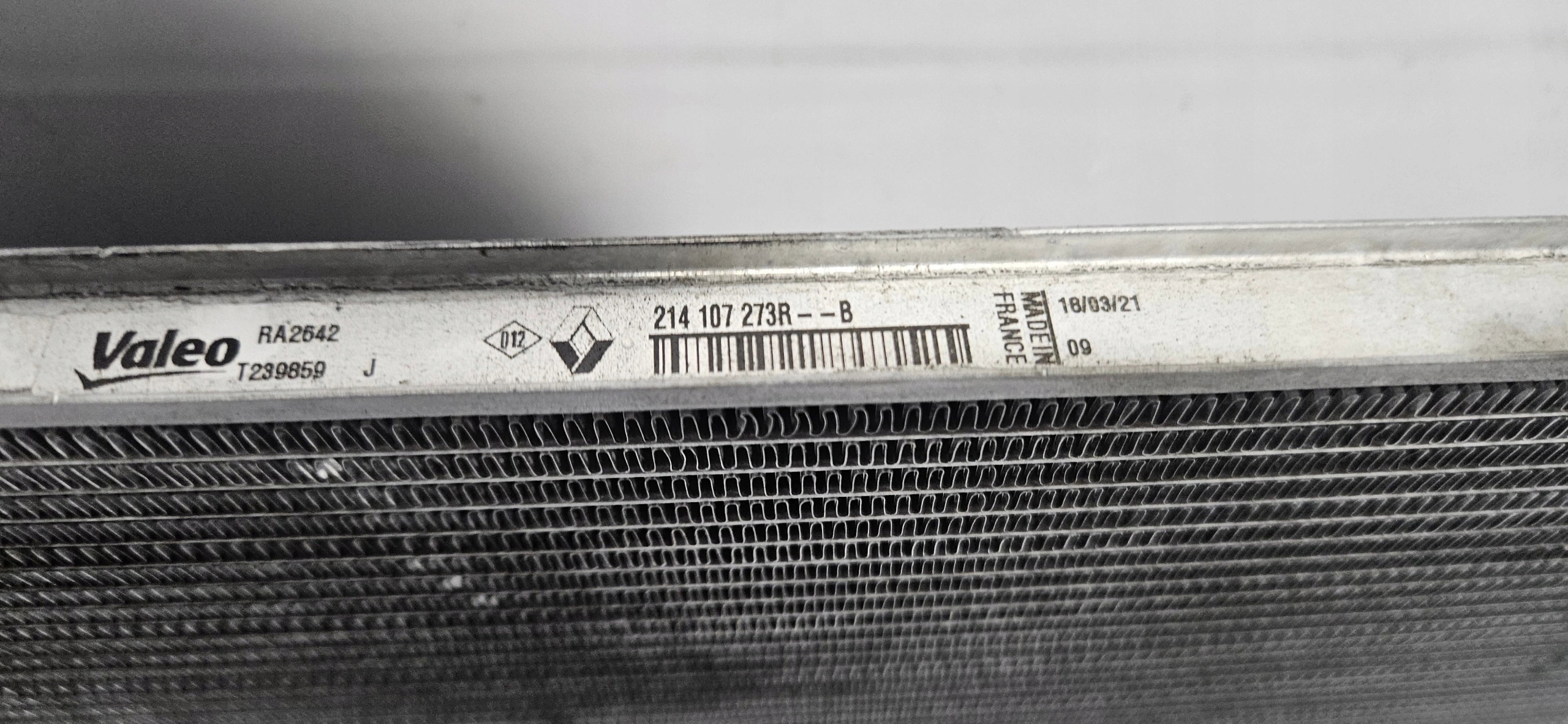 Radiatore / Raffreddatore Supplementare DACIA DUSTER II 17- Originale