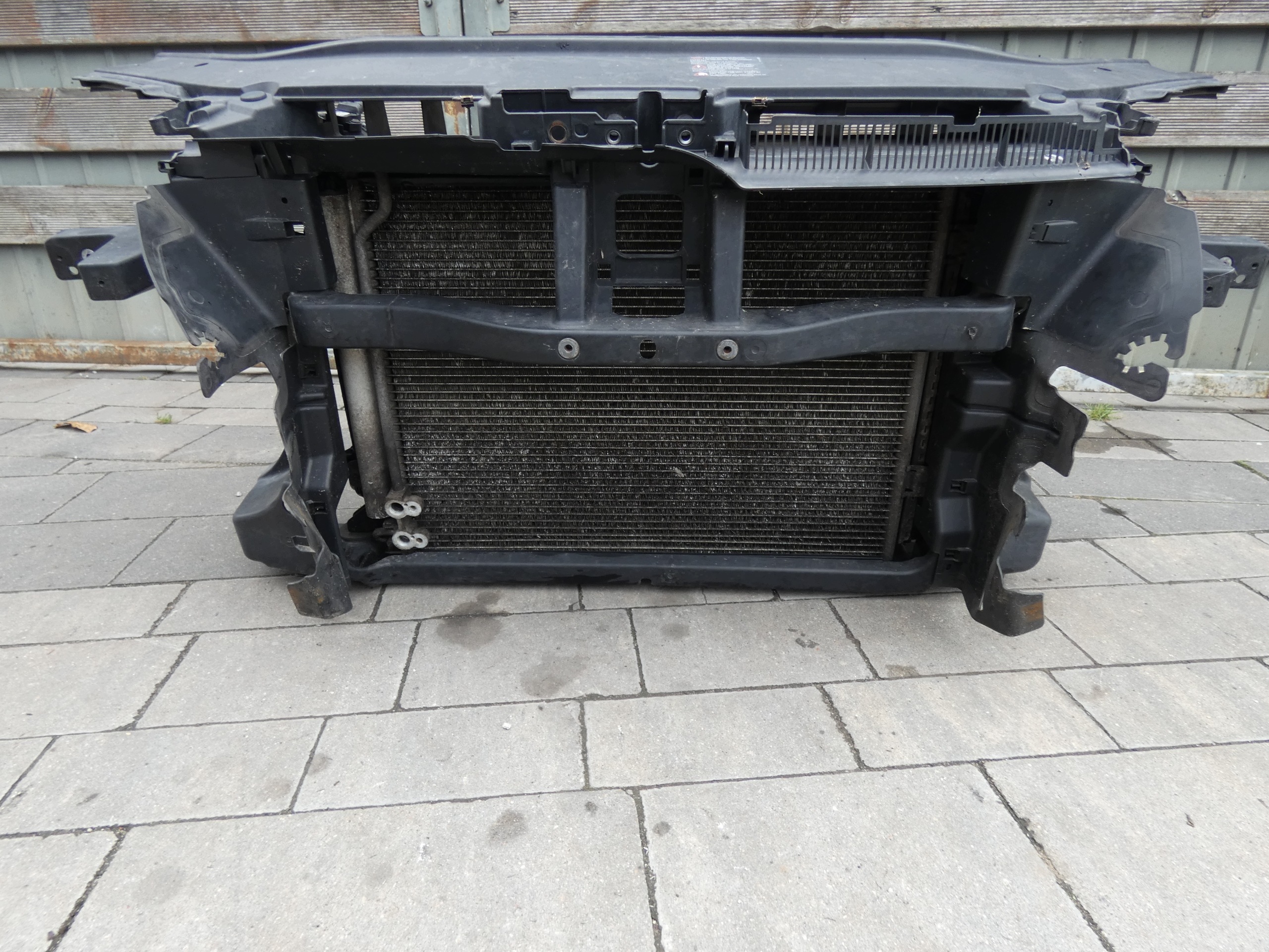 support panel for radiators radiator 3X fan VW PASSAT B6 2.0 TDI BMP 05-10 KOMPLET