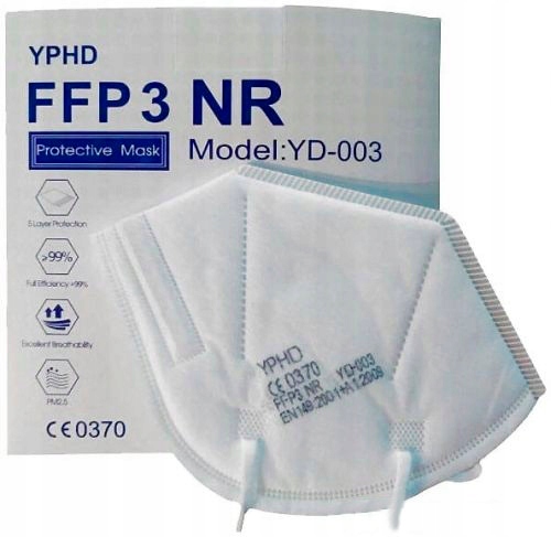 

Maska FFP3 99% Ochrony Szpitalna Lekarska KN95