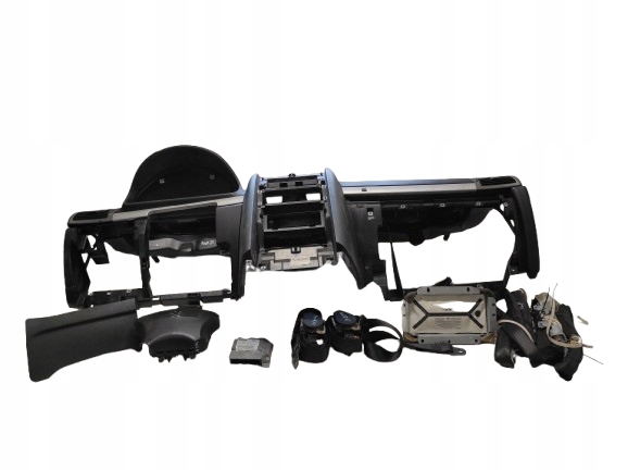 PEUGEOT 407 04- DESKA KONSOLA PODUSZKI PASY MODUŁ 9655880880