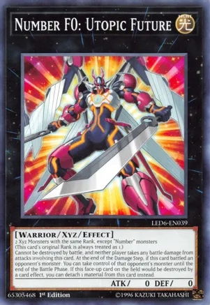 Yu-Gi-Oh! TCG Number F0 Utopic Future (LED6)