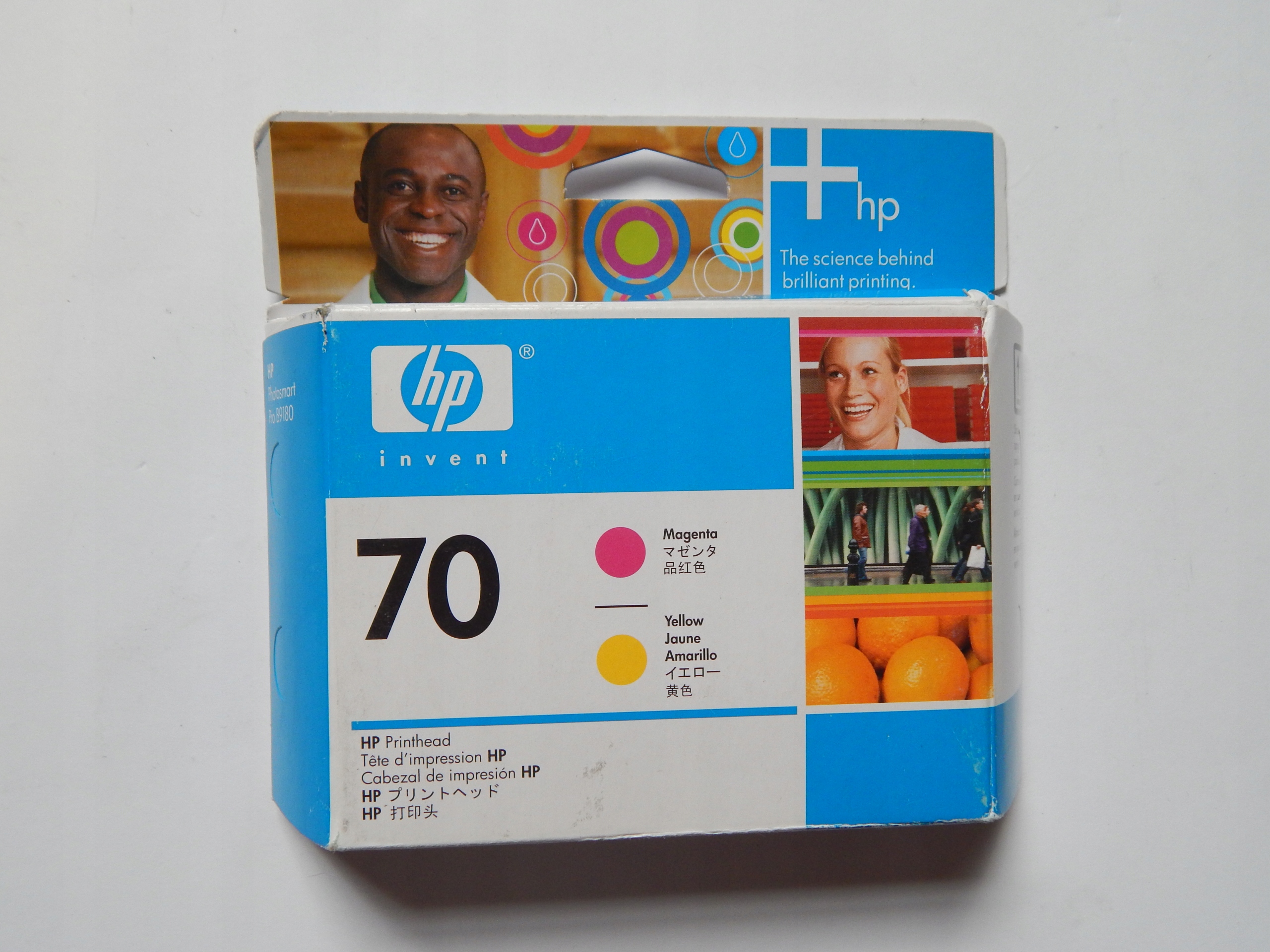Hlavica Hp 70 C9406A magenta yellow