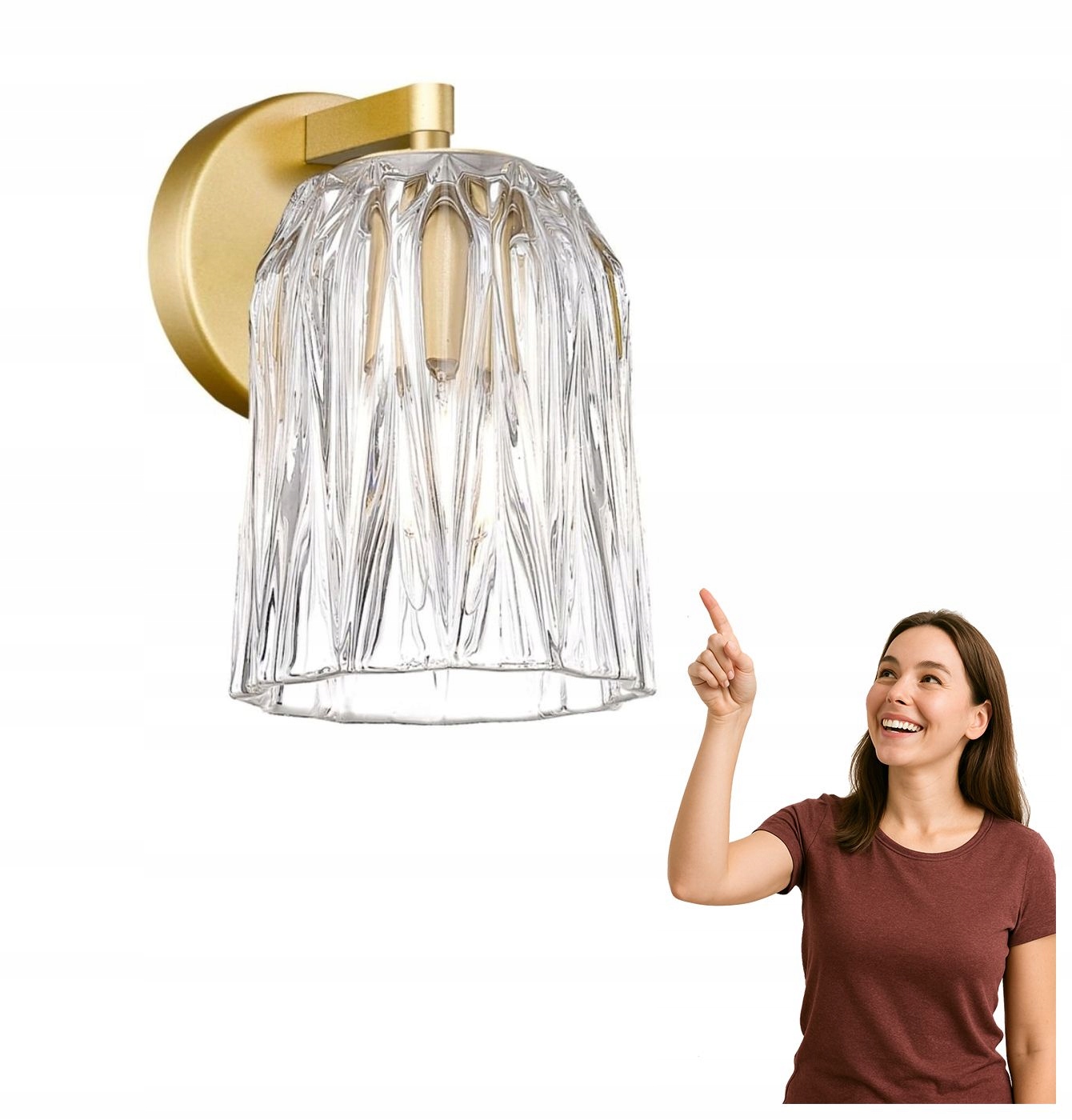 Nástenné svietidlo Tazza W0590-01A-V7AC Zuma Line