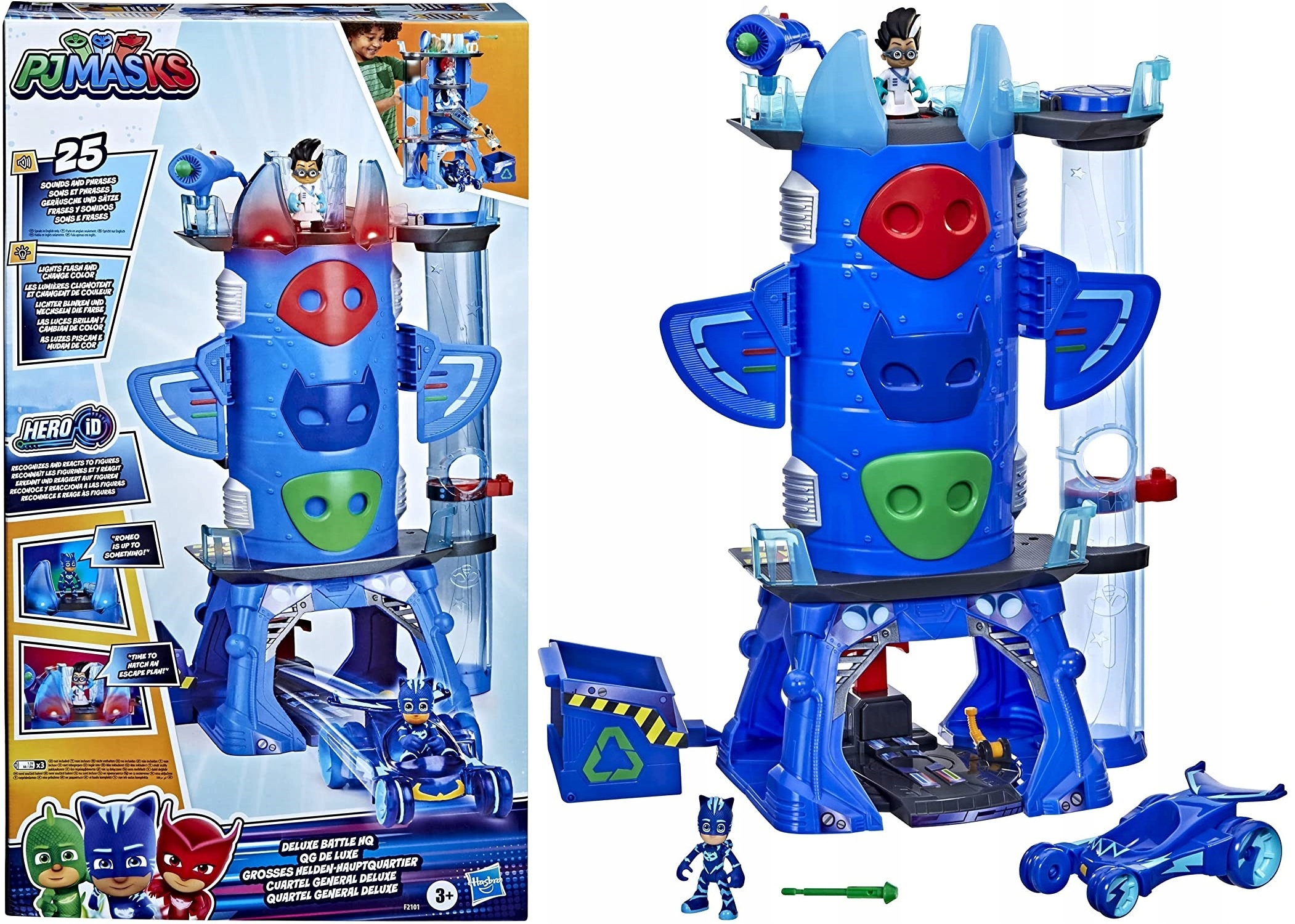 

Pidżamersi F2101 Kwatera główna dźwięk Pj Masks
