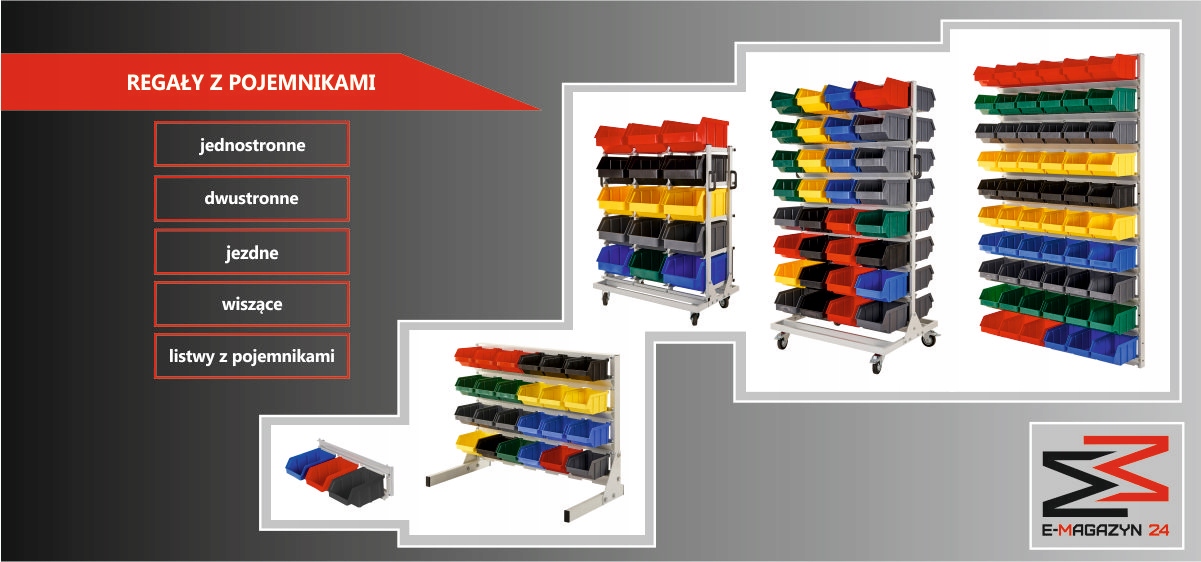 POJEMNIK MAGAZYNOWY 400x300x170 CZARNY EAN (GTIN) 5904553340383