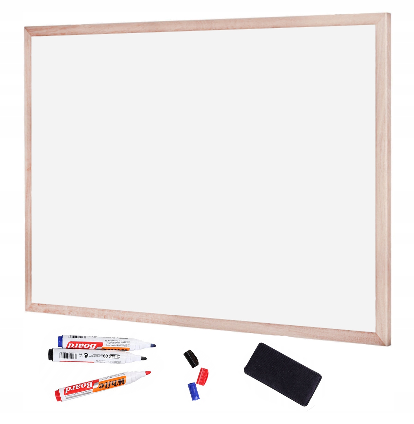

Tablica Suchościeralna Duża 50x70 Flamastry Gąbka