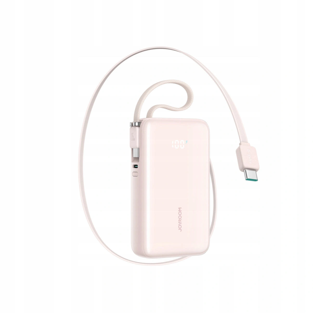 Joyroom Powerbanka 10000MAH JR-PR2L 35W Pro Telefony S Navíjecím Kabelem Usb-c