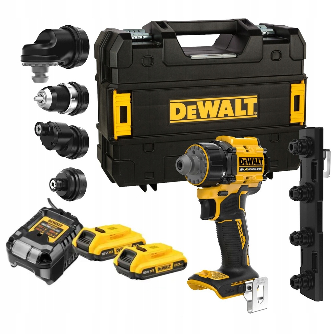 Aku. wiertarko-wkrętarka DeWALT DCD803D2T-QW 18V Xr 2x2Ah 73Nm 4w1 Tstak
