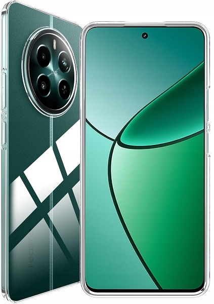 ETUI GUMA SILIKON ULTRA SLIM DO REALME 12 4G + SZKŁO