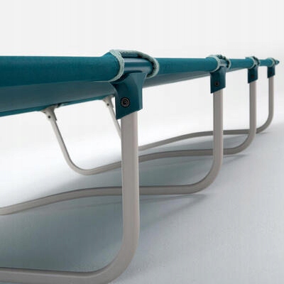 Łóżko polowe Quechua Camp Bed Basic 60 cm - 1os. Długość 185 cm