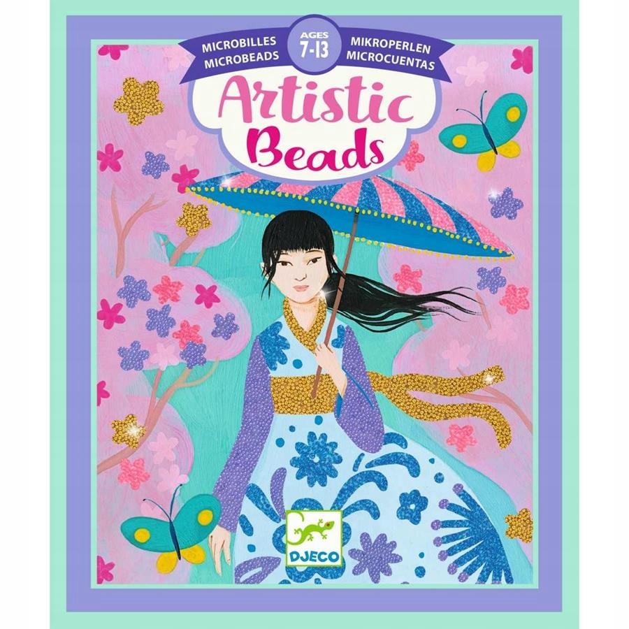 Zestaw artystyczny Koraliki Dookoła Świata DJECO