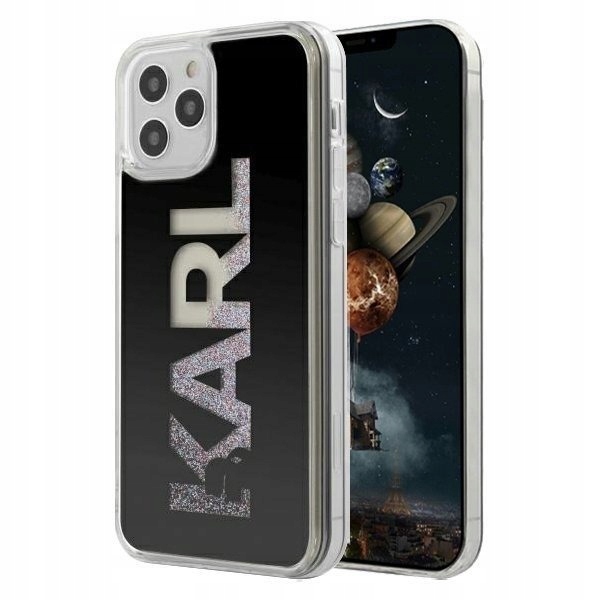 

Etui Do Iphone 12 Pro Karl Lagerfeld Logo Glitter