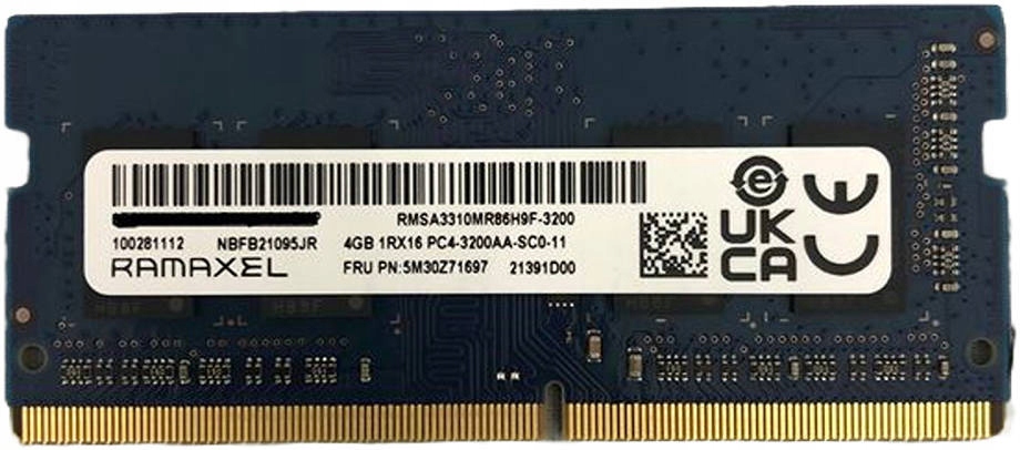 Pamięć Ram Ramaxel do laptopa Sodimm DDR4 4 Gb 3200 MHz CL22 1.2V