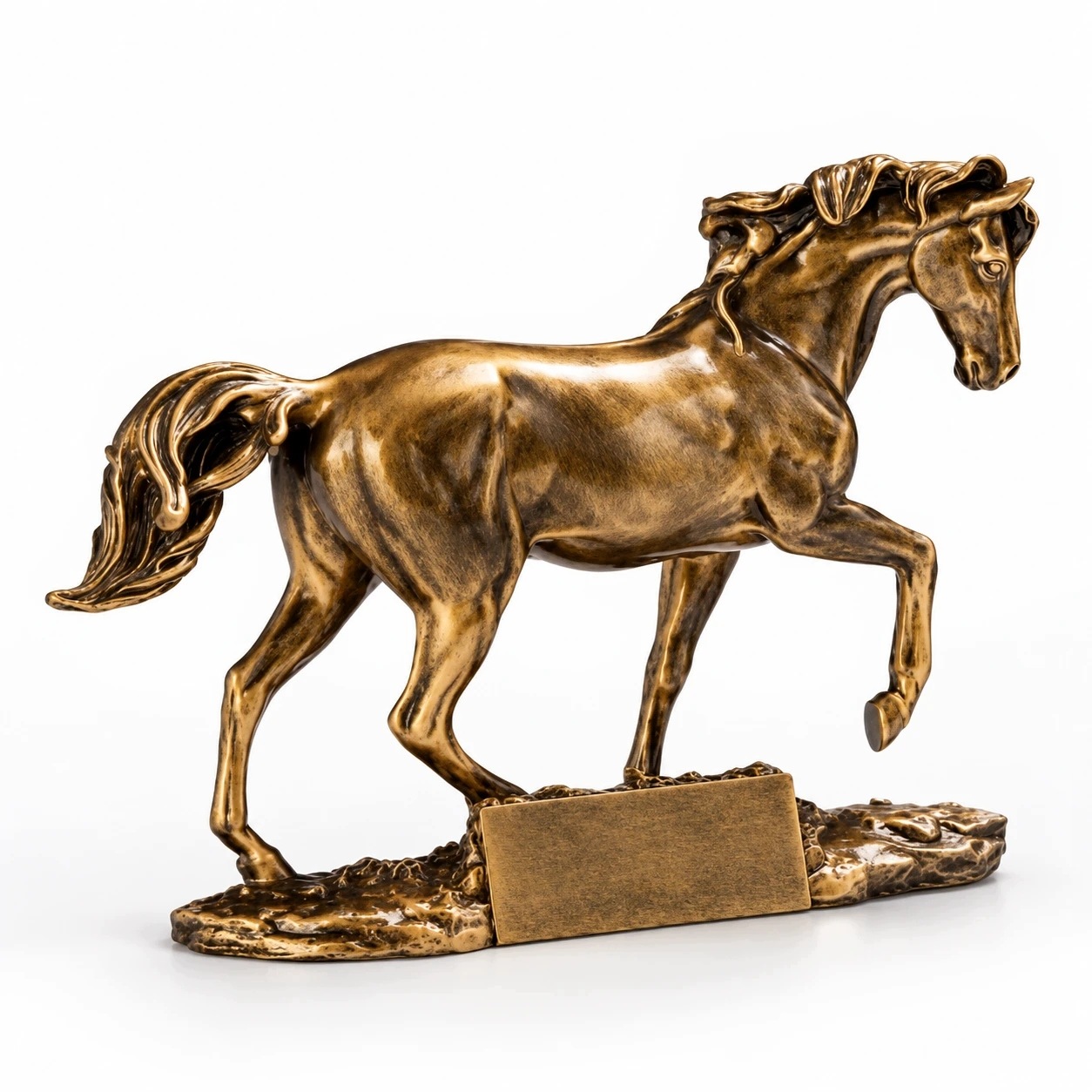 Statuetka Koń 24x16 cm Jeździectwo Hubertus Nagroda z Grawerem