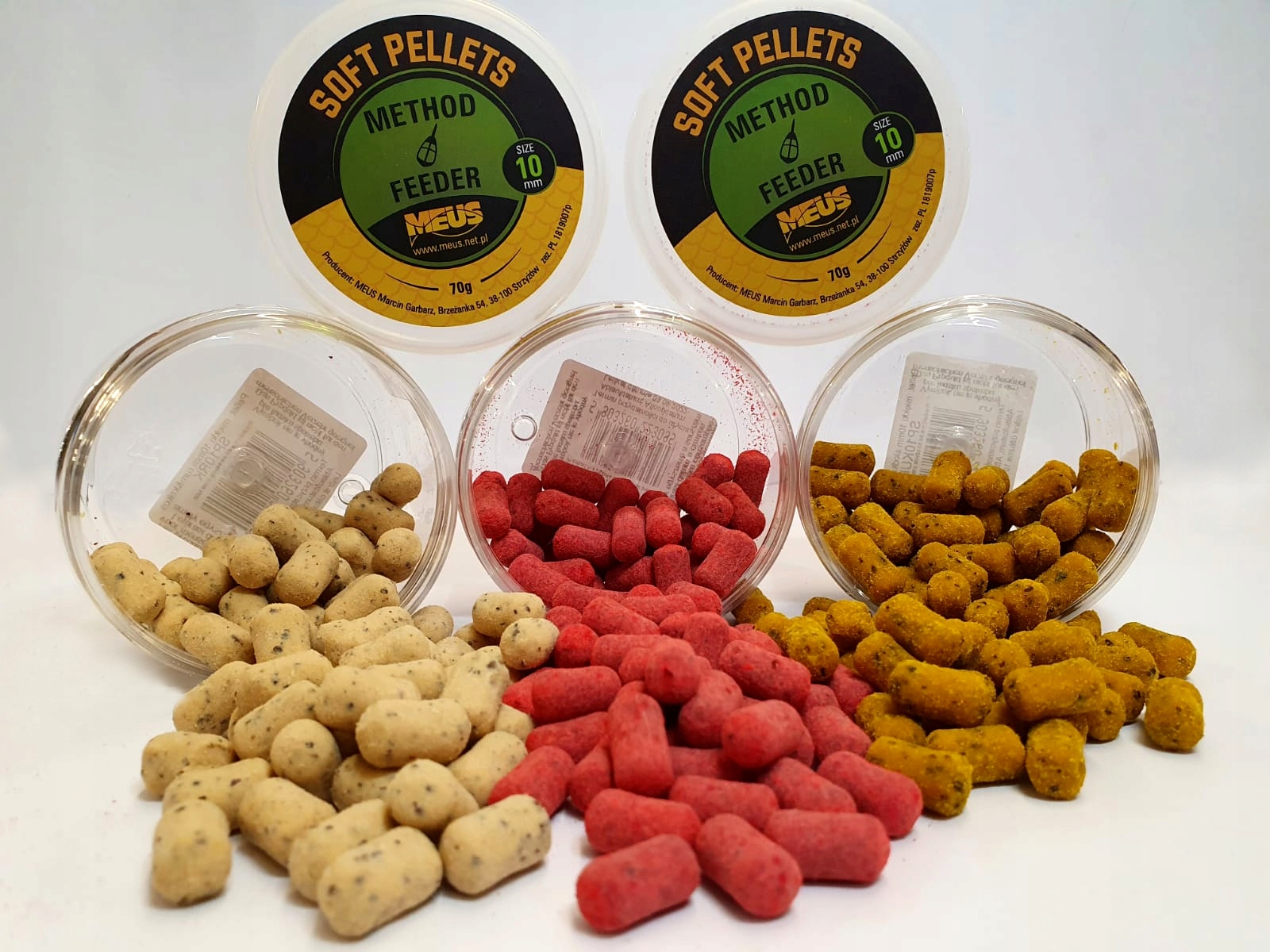 Soft Pellet 10mm N-butyric Acid Skisłe Masło Pellet Haczykowy Meus