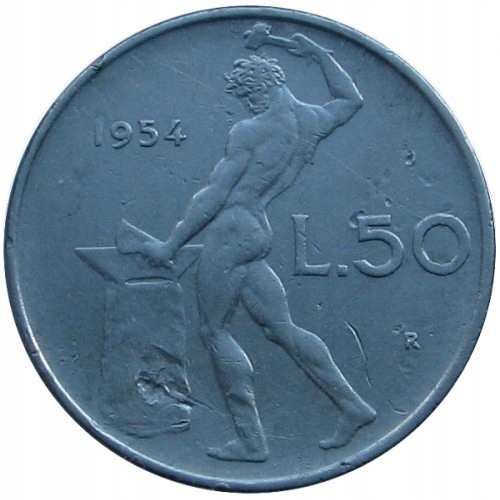 Włochy 50 lirów 1954 Italia