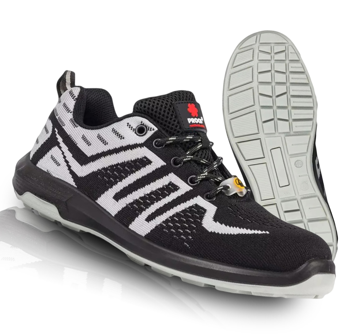 Lehké pracovní ochranné sportovní boty Adidas s plechem Polské S1 Esd 41