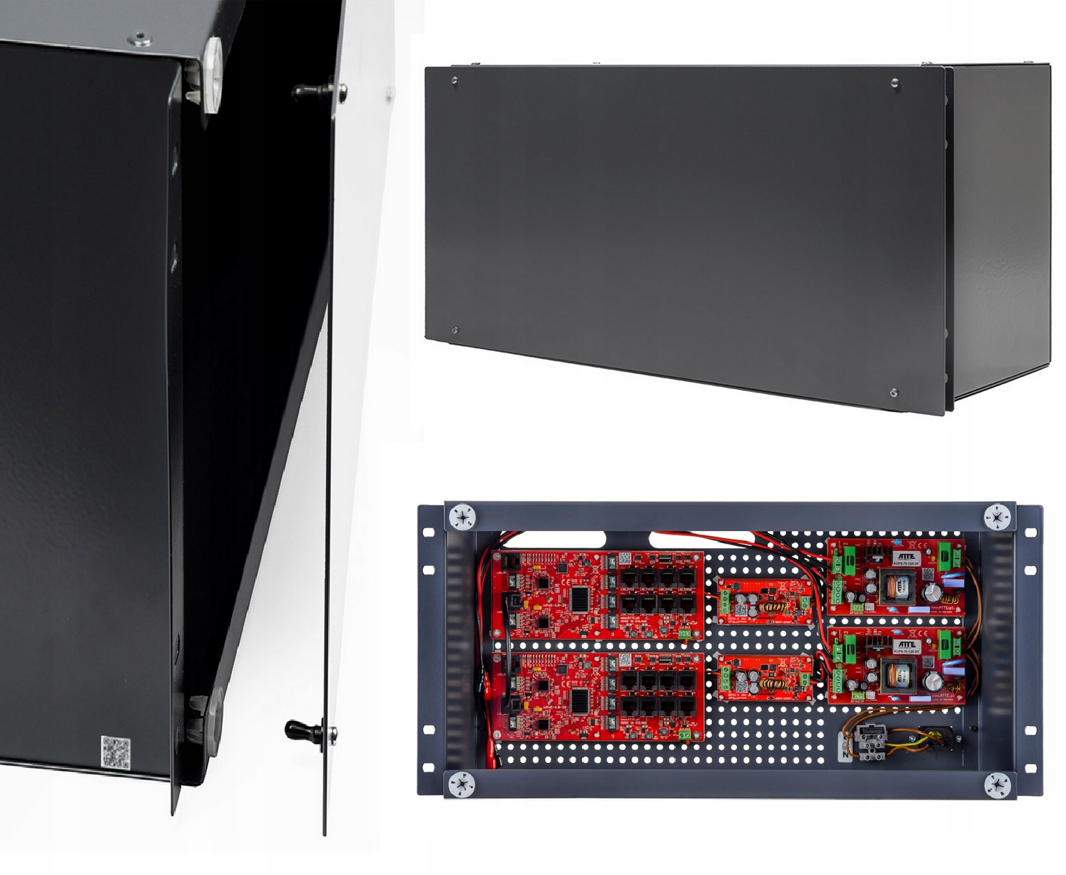 Switch PoE 18 portů Rack Pro 16 Kamer 144W 2xUPLINK