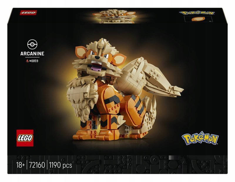 Lego Pokémon 72160 Arcanine