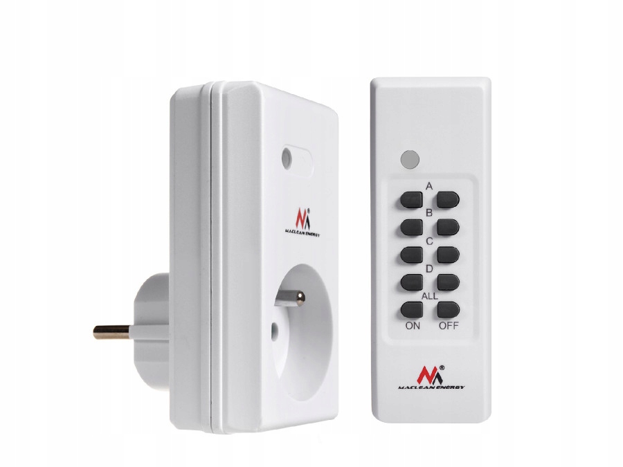 Gniazdko sieciowe NA pilota włącznik wyłącznik Przeznaczenie Elektryczne