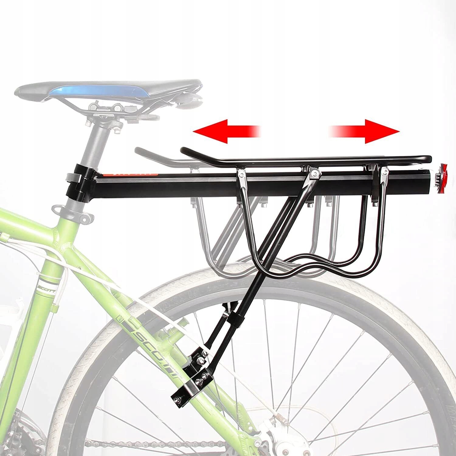 TYLNY BAGAŻNIK ROWEROWY ALUMINIUM STOPOWA BAGAŻNIK DO ROWERU GÓRSKIEGO Kod producenta Bagażnik rowerowy