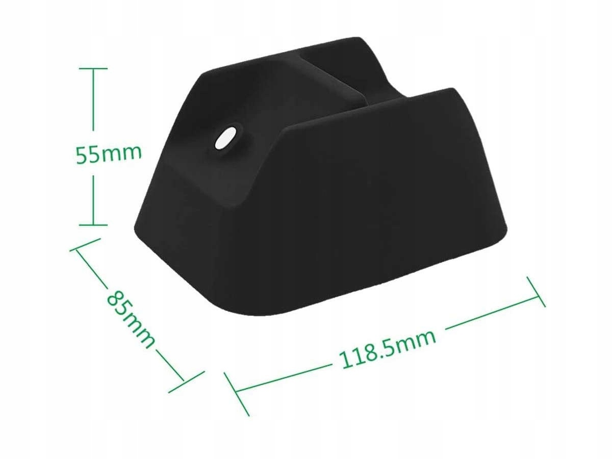 Podstawka Alogy baza ładująca stojak silikonowy do Apple AirPods Max Kolor czarny