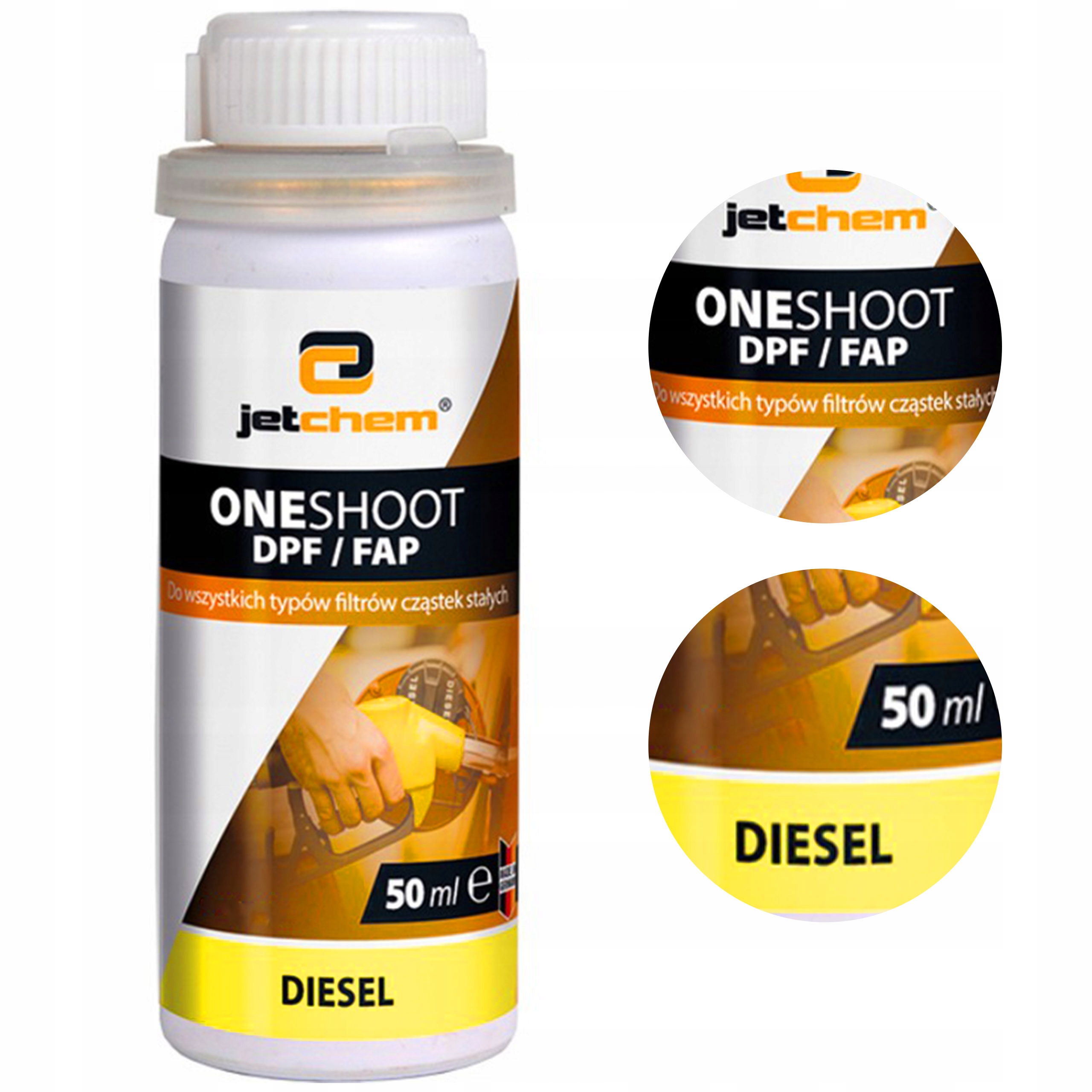 

Jetchem Dodatek do paliwa Chroni Filtry Dpf