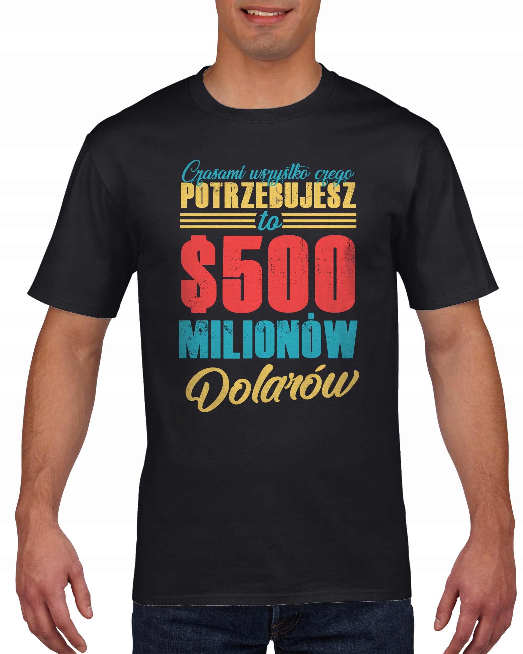 

Koszulka męska 500 milionów dolarów M