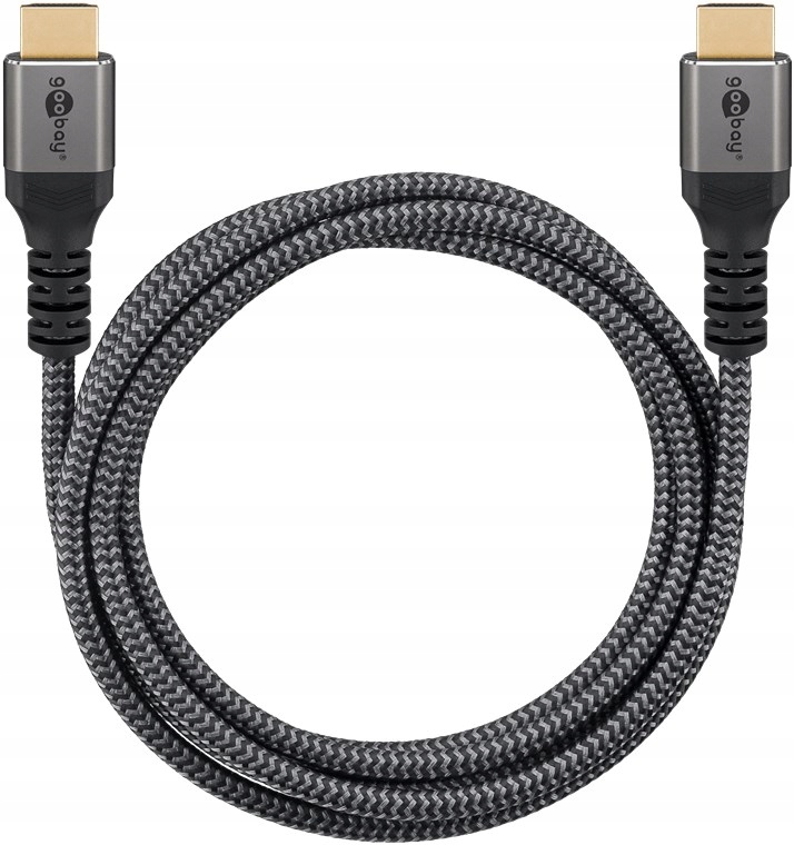 Goobay 64994 Szybki kabel Hdmi z Ethernetem Hdmi do Hdmi 2 m