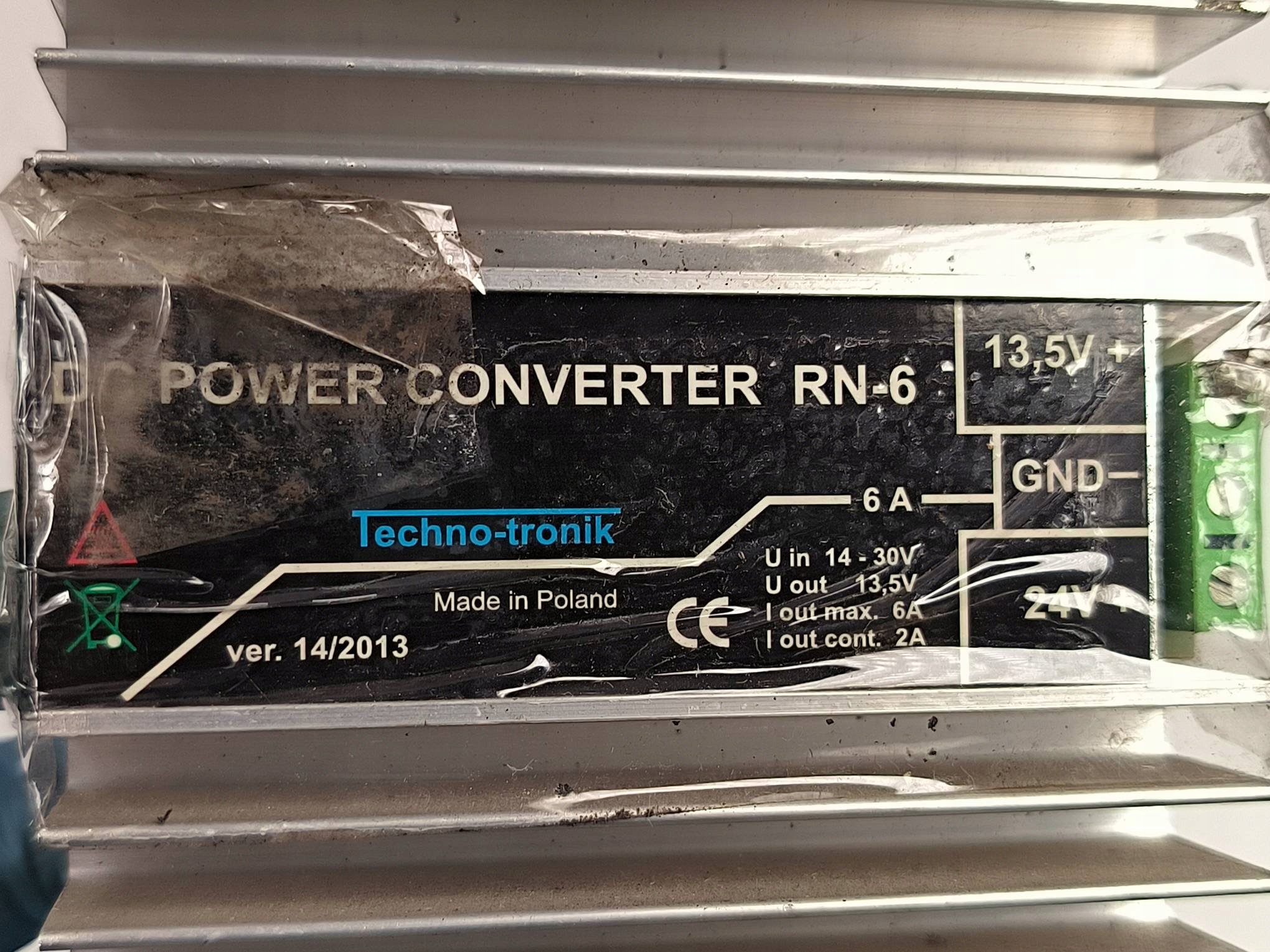 Centralina di tensione TECHNO TRONIK RN-6 RENAULT PREMIUM