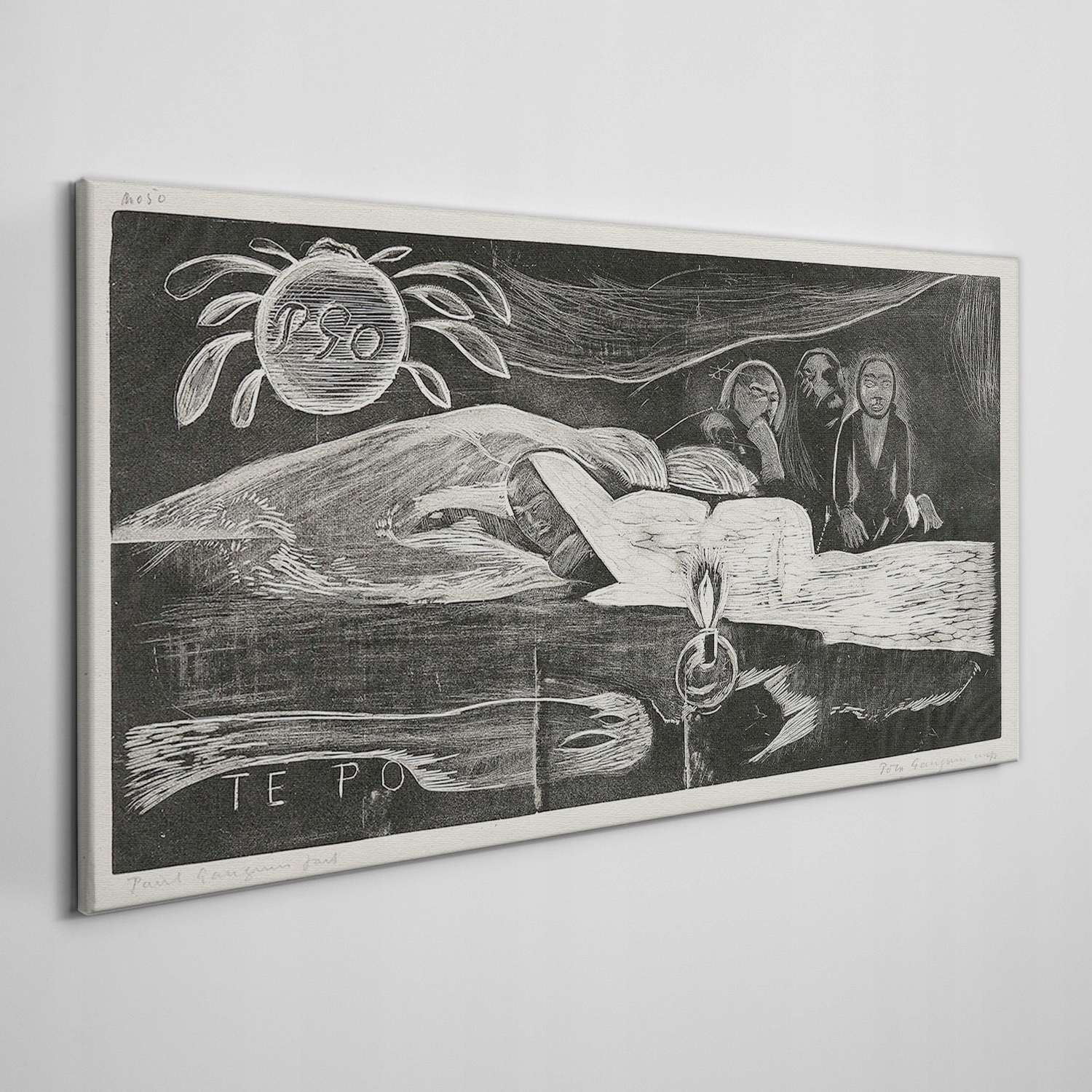 

Obraz na płótnie Te po long night Gauguin 140x70
