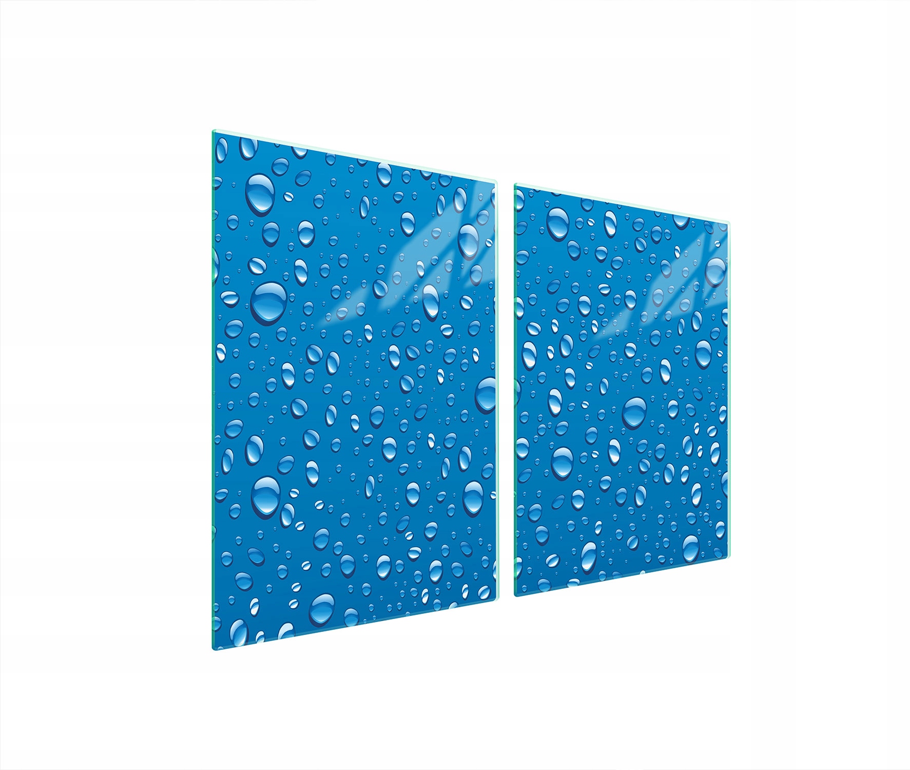 Skleněná Ochranná Deska Do Kuchyně 2x45x52 Výbuch Tvrzené Sklo