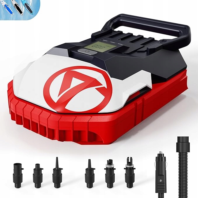 Gicle, pompka elektryczna o wysokim ciśnieniu 22 Psi, 12V, DC, do pontonów