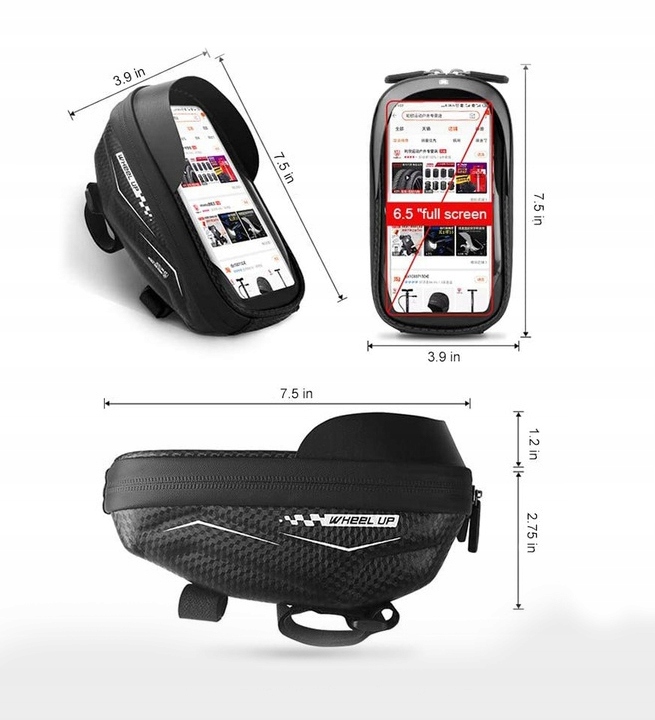Torba na rower Wheel-Up 029 1 l Marka Wheel-Up